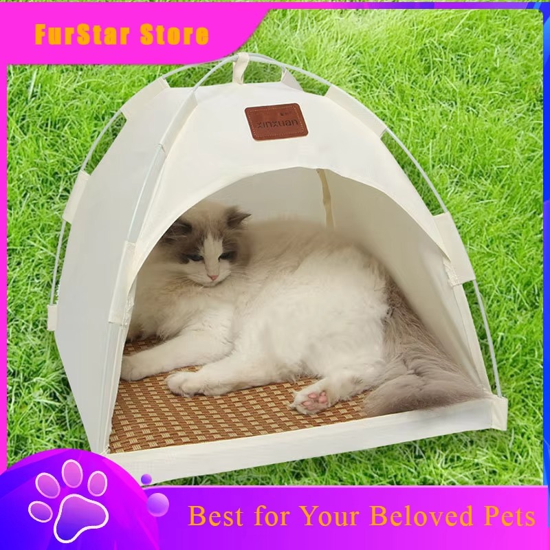 Outdoor Camping Dog Bed - Палатка-домик FurStarCustom для кошек и маленьких