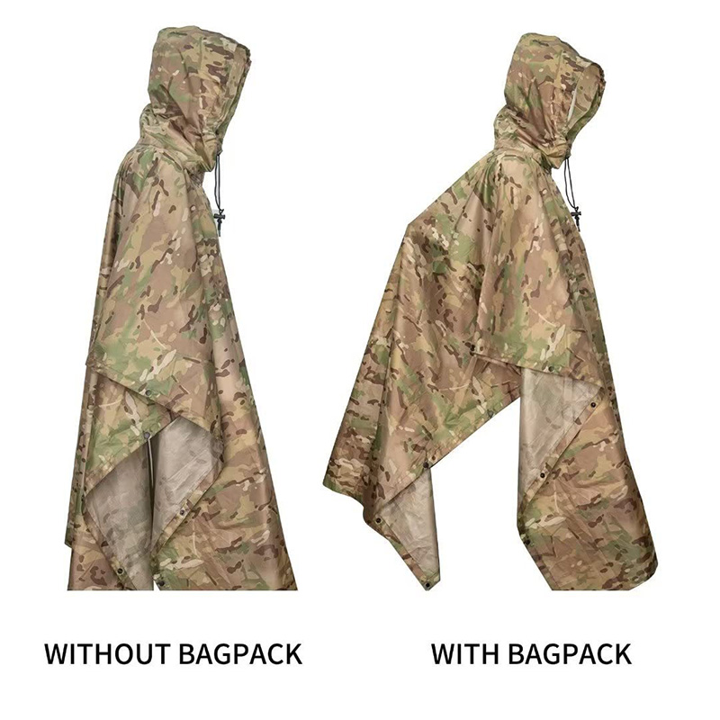 3 в 1: дождевик, рюкзак, чехол – обзор и цена Camping Rain Poncho