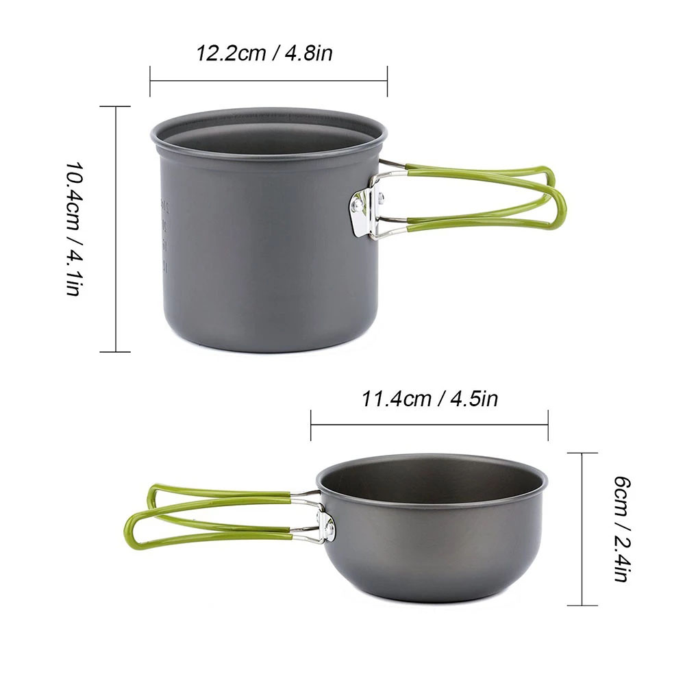Набор посуды для кемпинга с пл – обзор и цена Outdoor Camping Dining Set